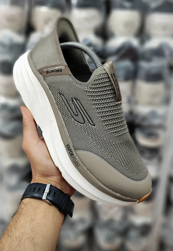 1780905193_4246273143 کتونی اسکیچرز اسلیپ نسکافه ای سایز 40 تا 45 Skechers Slip-ins Max Cushioning - Image 1