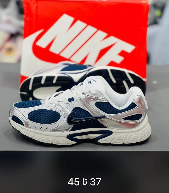1783163328_6039703316 کتونی نایک وی فایو کی سایز 37 تا 45 نقره ای و سرمه ای NIKE V5K - تصویر 1