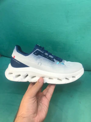 1783261178_3922855732 کتونی آن رانینگ (کیوسی) تیلت سایز 37 تا 45 سرمه ای سفید ON RUNNING CLOUD TILT - تصویر 1