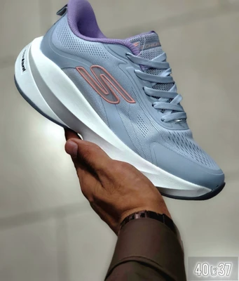 1783501911_5390469900 کتونی اسکیچرز طوسی یاسی سایز 37 تا 40 SKECHERS - تصویر 1