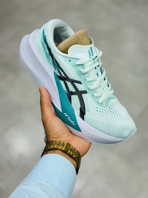 1790879380_8391638052 کتونی رانینگ اسیکس سبز مشکی ASICS Running - تصویر 1